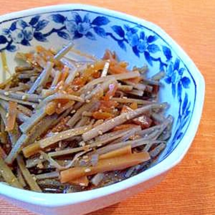 定番おかず きんぴらごぼう レシピ 作り方 By Kao1329 楽天レシピ 定番おかず きんぴらごぼう レシピ 作り方 By Kao1329 楽天レシピ